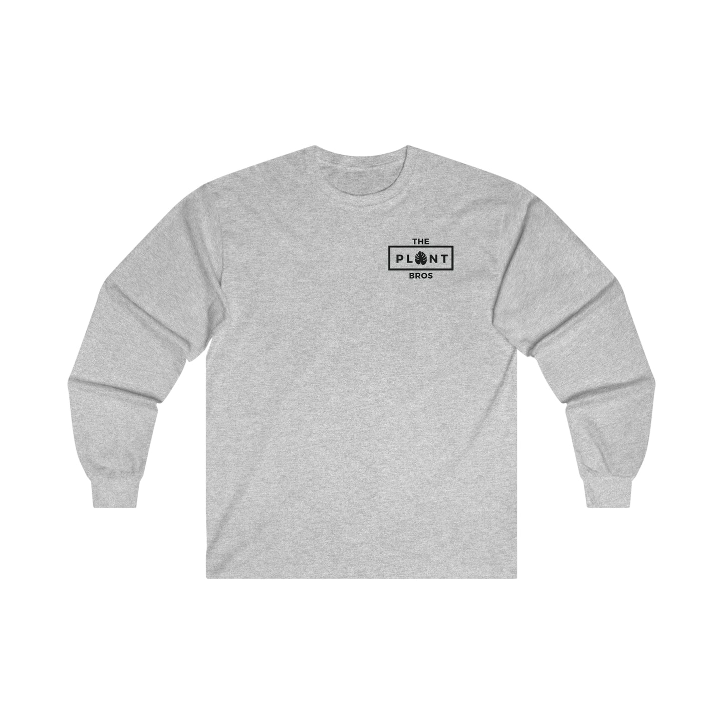 Black "Real Growers Only!" Long Sleeve Tee