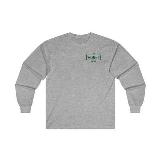 Green "Real Growers Only!" Long Sleeve Tee